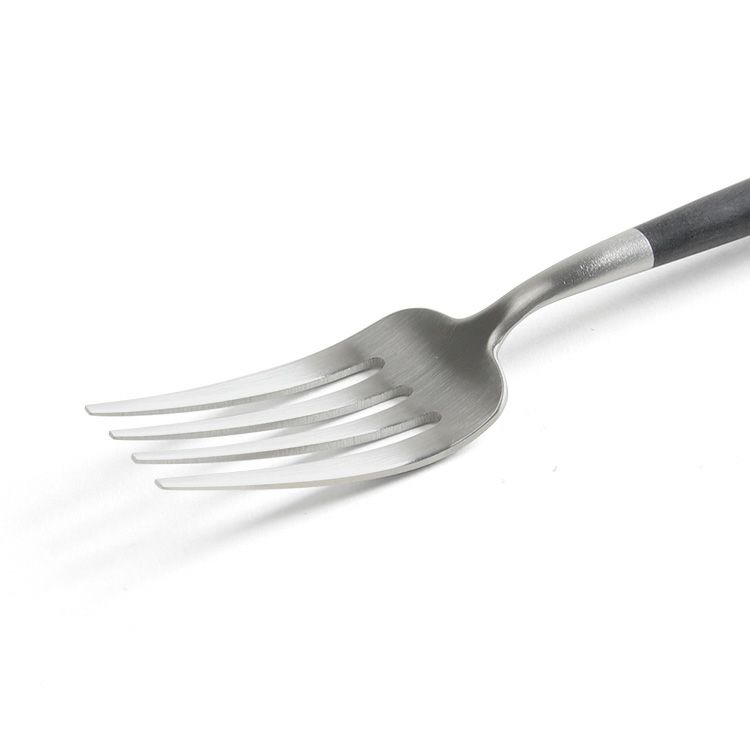 クチポール（Cutipol） GOA/ゴア ブラック デザートフォーク GO07 [ネコポス対応可(18点まで)]