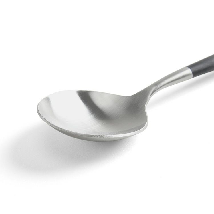 クチポール（Cutipol） GOA/ゴア ブラック デザートスプーン GO08 [ネコポス対応可(18点まで)]