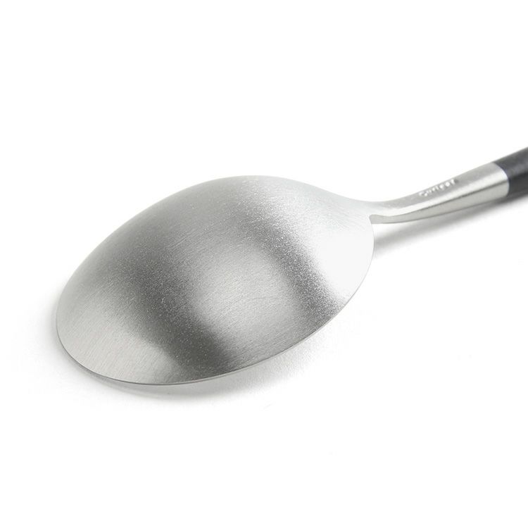 クチポール（Cutipol） GOA/ゴア ブラック デザートスプーン GO08 [ネコポス対応可(18点まで)]