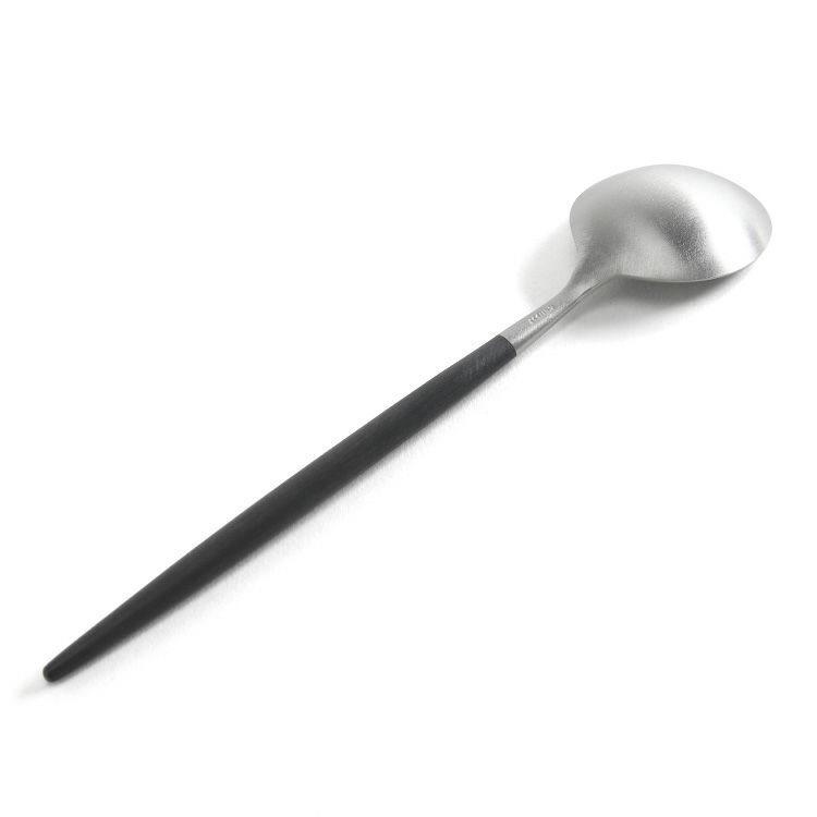 クチポール（Cutipol） GOA/ゴア ブラック デザートスプーン GO08 [ネコポス対応可(18点まで)]