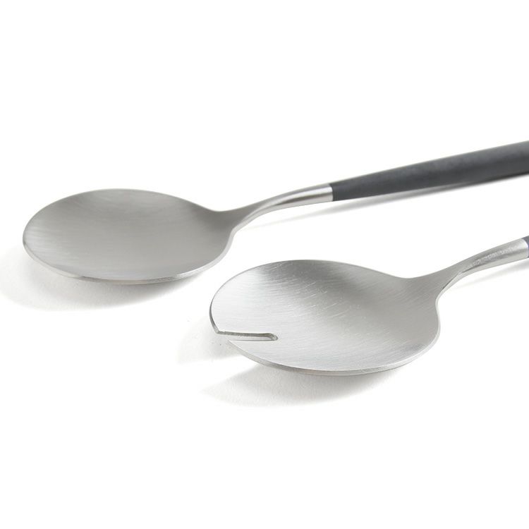 クチポール（Cutipol） GOA/ゴア ブラック サラダサービングセット [ネコポス対応可(5セットまで)]