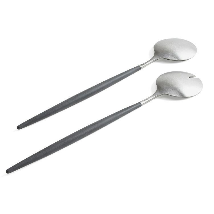 クチポール（Cutipol） GOA/ゴア ブラック サラダサービングセット [ネコポス対応可(5セットまで)]