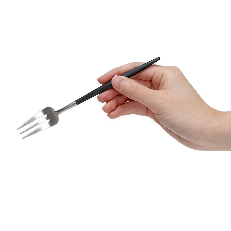 クチポール（Cutipol） GOA/ゴア ブラック ケーキフォーク／ペストリーフォーク GO24 [ネコポス対応可(18点まで)]