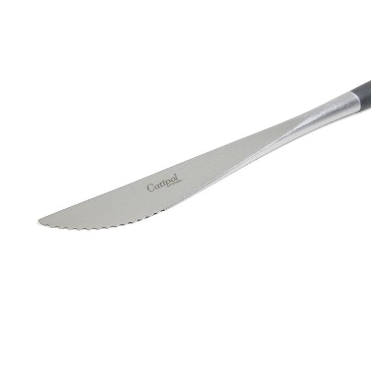 クチポール（Cutipol） GOA/ゴア ブラック ステーキナイフ GO32 [ネコポス対応可(18点まで)]