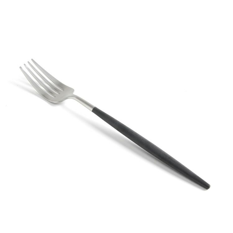 クチポール（Cutipol） GOA/ゴア ブラック ディナー3点セット（ディナーナイフ・ディナーフォーク・ディナースプーン） [ネコポス対応可(6セットまで)]