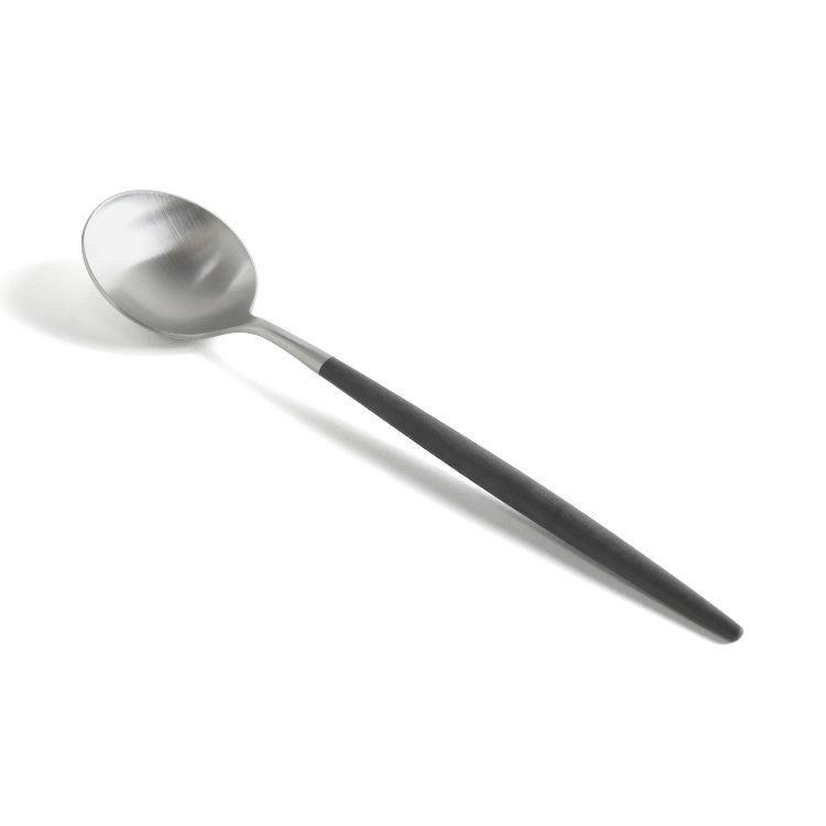 クチポール（Cutipol） GOA/ゴア ブラック ディナー3点セット（ディナーナイフ・ディナーフォーク・ディナースプーン） [ネコポス対応可(6セットまで)]