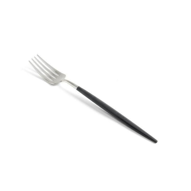 クチポール（Cutipol） GOA/ゴア ブラック デザート3点セット（デザートナイフ・デザートフォーク・デザートスプーン） [ネコポス対応可(6セットまで)]