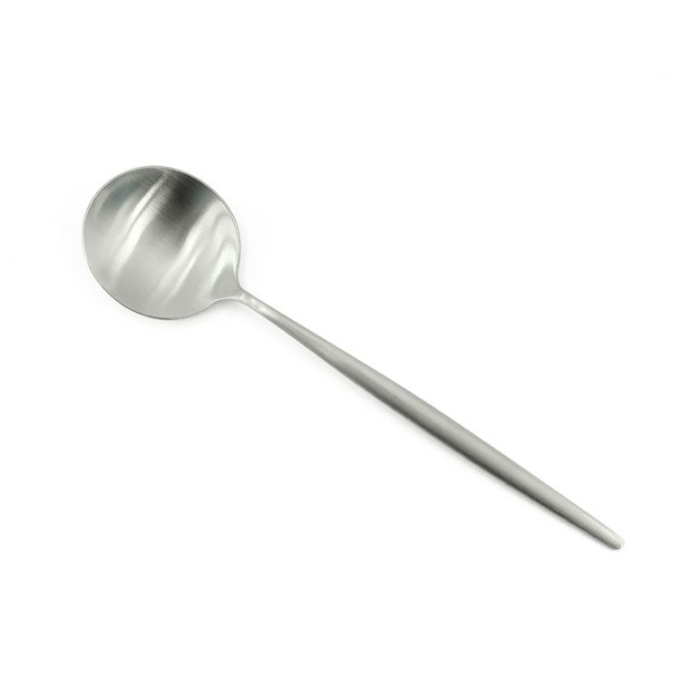 クチポール（Cutipol） MOON MATT/ムーンマット デザート3点セット（デザートナイフ・デザートフォーク・デザートスプーン） [ネコポス対応可(6セットまで)]