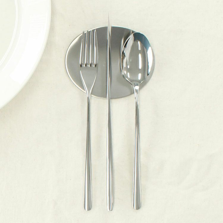 ＜4点セット＞クチポール（Cutipol） ICON/アイコン デザート3点＆カトラリーレスト1点 [ネコポス対応可(4セットまで)]