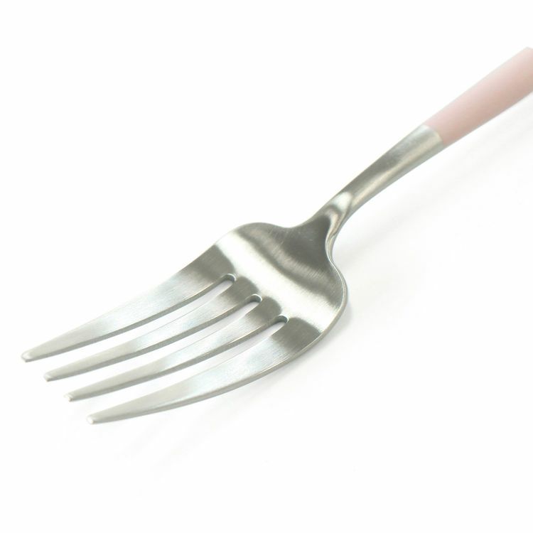 クチポール（Cutipol） GOA/ゴア ピンク ディナーフォーク/テーブルフォーク GO04PK [ネコポス対応可(18点まで)]