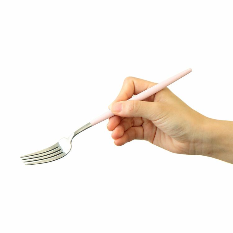 クチポール（Cutipol） GOA/ゴア ピンク ディナーフォーク/テーブルフォーク GO04PK [ネコポス対応可(18点まで)]