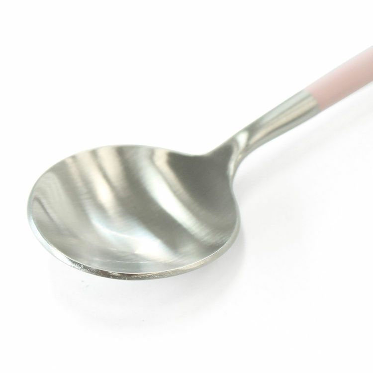 クチポール（Cutipol） GOA/ゴア ピンク コーヒー/ティー スプーン GO11PK [ネコポス対応可(18点まで)]