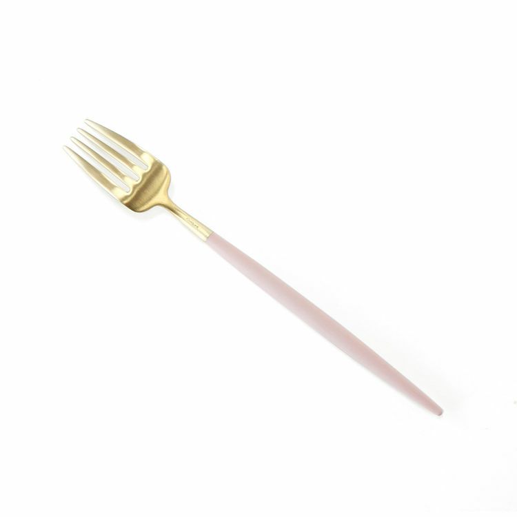クチポール（Cutipol） GOA/ゴア ピンクマットゴールド デザートフォーク GO07PKGB [ネコポス対応可(18点まで)]