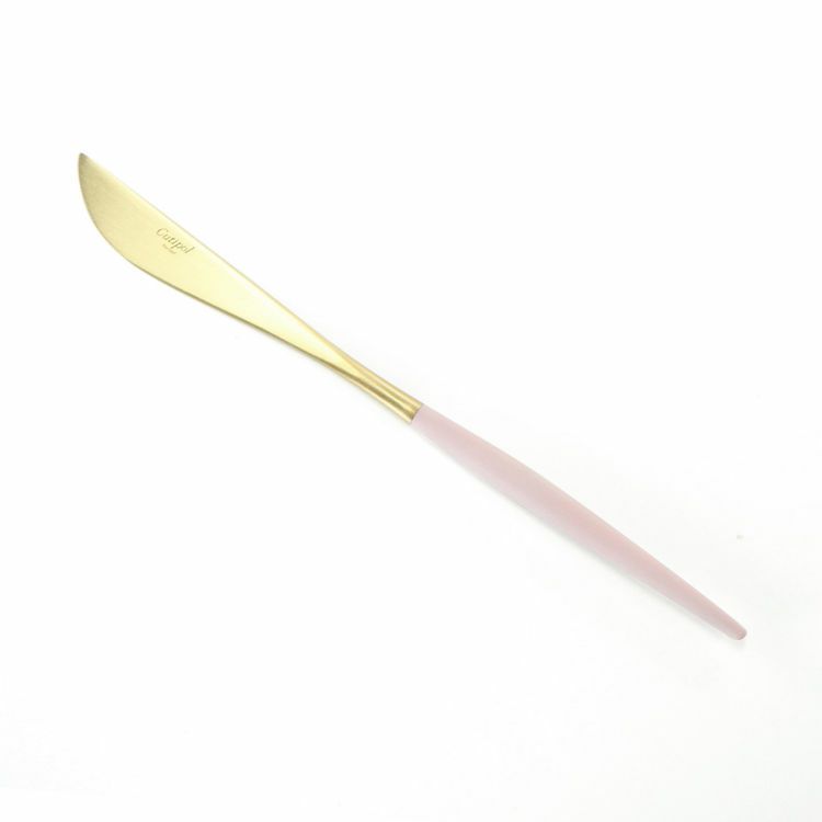 クチポール（Cutipol） GOA/ゴア ピンクマットゴールド ディナー3点セット（ディナーナイフ・ディナーフォーク・ディナースプーン） [ネコポス対応可(6セットまで)]