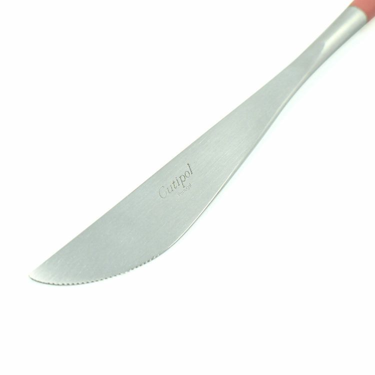 クチポール（Cutipol） GOA/ゴア レッド ディナーナイフ/テーブルナイフ GO03R [ネコポス対応可(18点まで)]