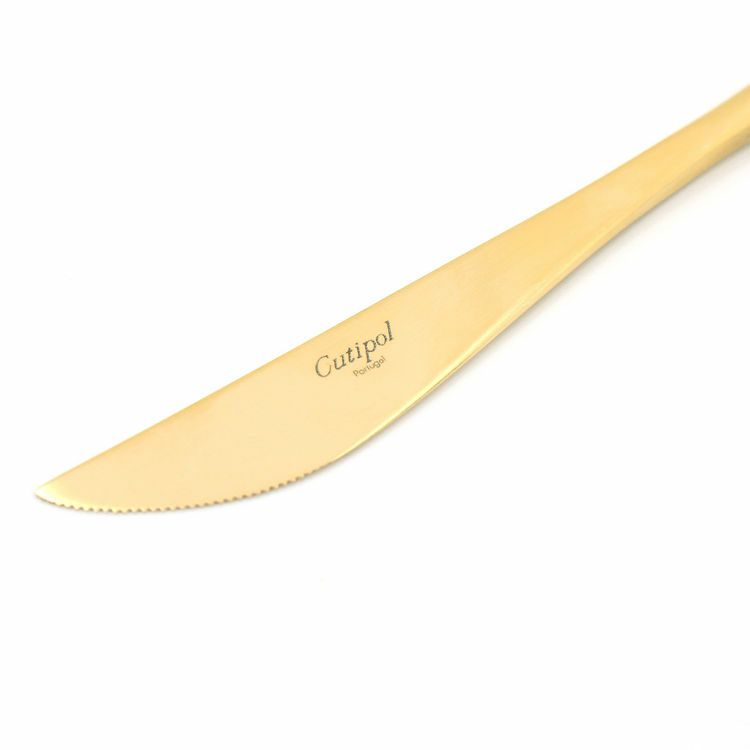 クチポール（Cutipol） GOA/ゴア レッドマットゴールド ディナーナイフ/テーブルナイフ GO03RG [ネコポス対応可(18点まで)]
