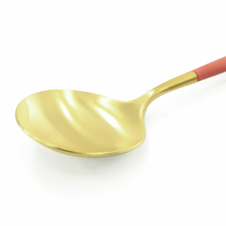 クチポール（Cutipol） GOA/ゴア レッドマットゴールド ディナースプーン/テーブルスプーン GO05RG [ネコポス対応可(18点まで)]