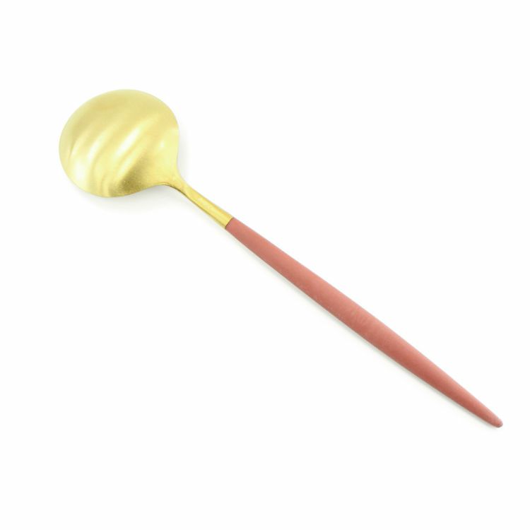クチポール（Cutipol） GOA/ゴア レッドマットゴールド ディナースプーン/テーブルスプーン GO05RG [ネコポス対応可(18点まで)]