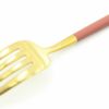 クチポール（Cutipol） GOA/ゴア レッドマットゴールド デザートフォーク GO07RG [ネコポス対応可(18点まで)]
