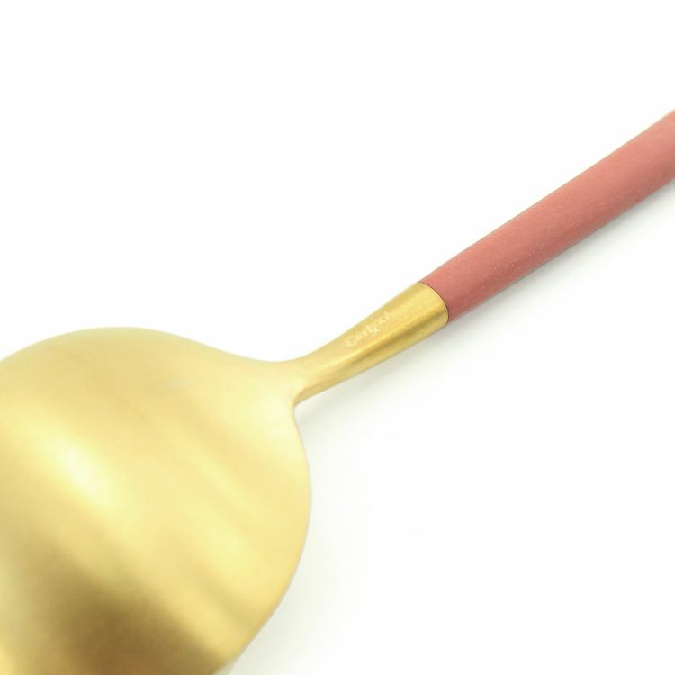 クチポール（Cutipol） GOA/ゴア レッドマットゴールド デザートスプーン GO08RG [ネコポス対応可(18点まで)]