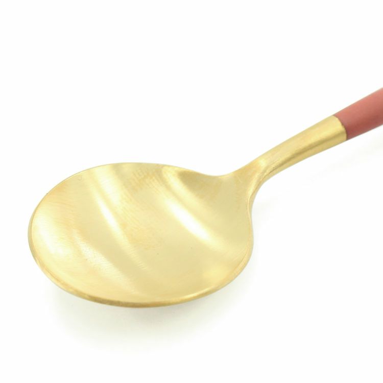 クチポール（Cutipol） GOA/ゴア レッドマットゴールド コーヒー/ティー スプーン GO11RG [ネコポス対応可(18点まで)]