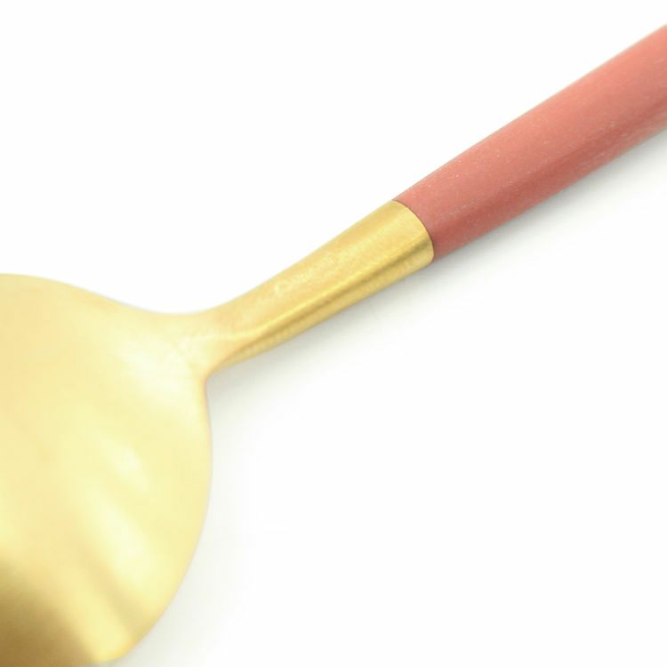 クチポール（Cutipol） GOA/ゴア レッドマットゴールド コーヒー/ティー スプーン GO11RG [ネコポス対応可(18点まで)]