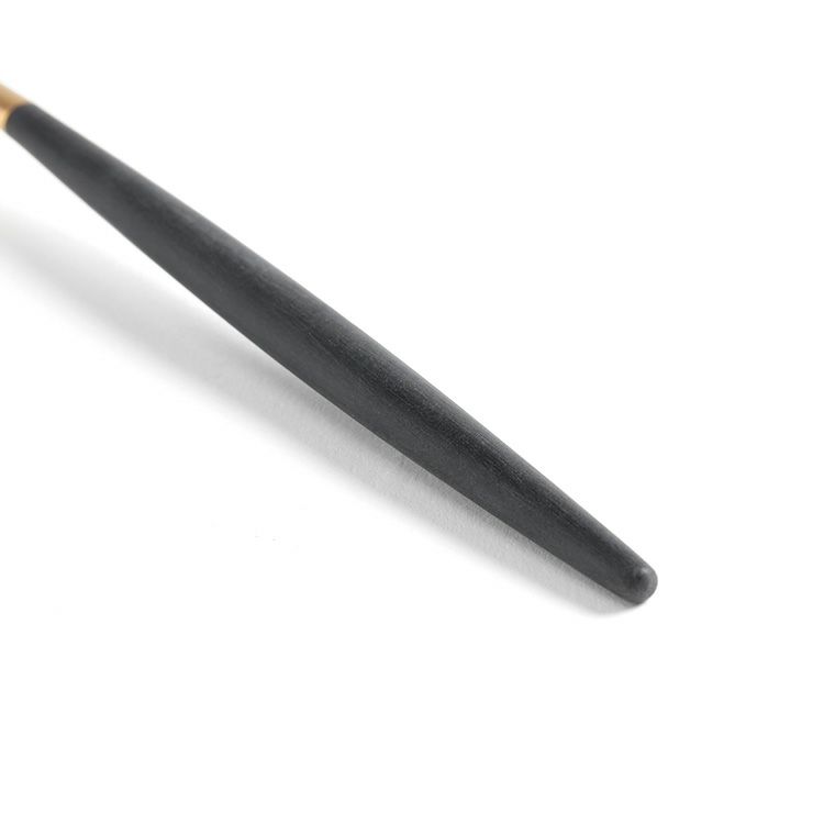 クチポール（Cutipol） GOA/ゴア ブラックマットゴールド ディナーフォーク/テーブルフォーク GO04GB [ネコポス対応可(18点まで)]