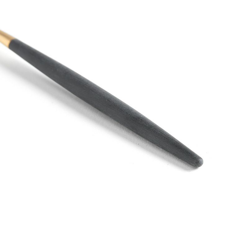 クチポール（Cutipol） GOA/ゴア ブラックマットゴールド ケーキフォーク／ペストリーフォーク GO24GB [ネコポス対応可(18点まで)]