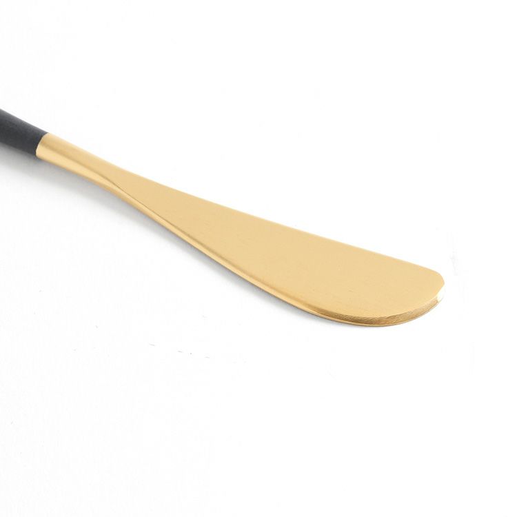 クチポール（Cutipol） GOA/ゴア ブラックマットゴールド バターナイフ GO25GB [ネコポス対応可(18点まで)]