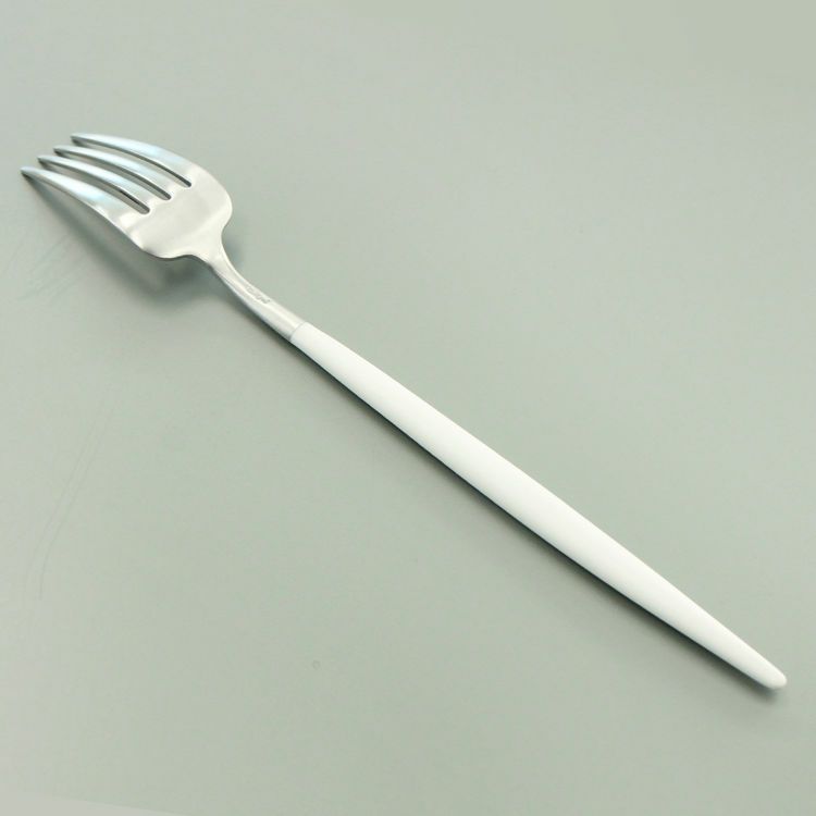 クチポール（Cutipol） GOA/ゴア ホワイト ディナーフォーク/テーブルフォーク GO04W [ネコポス対応可(18点まで)]