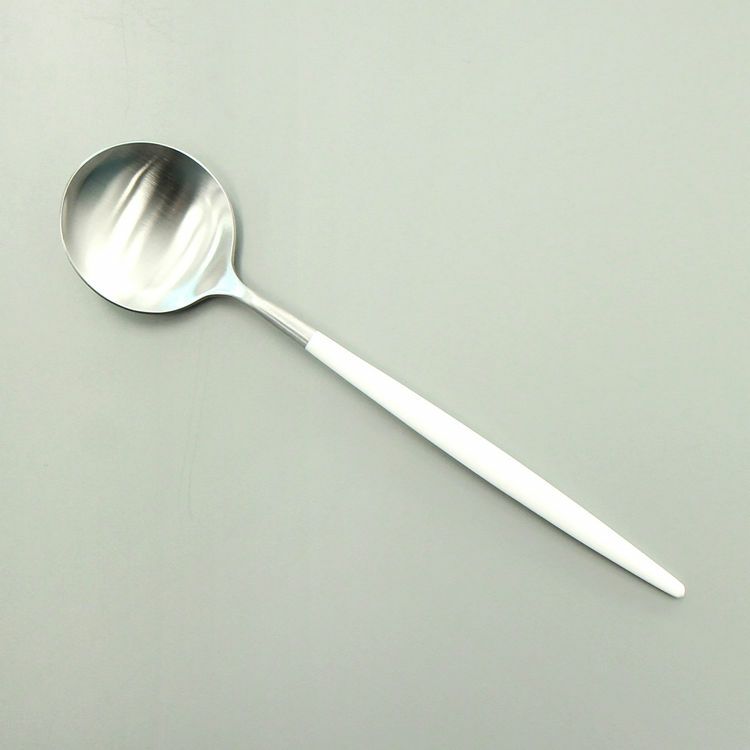 クチポール（Cutipol） GOA/ゴア ホワイト ディナースプーン/テーブルスプーン GO05W [ネコポス対応可(18点まで)]