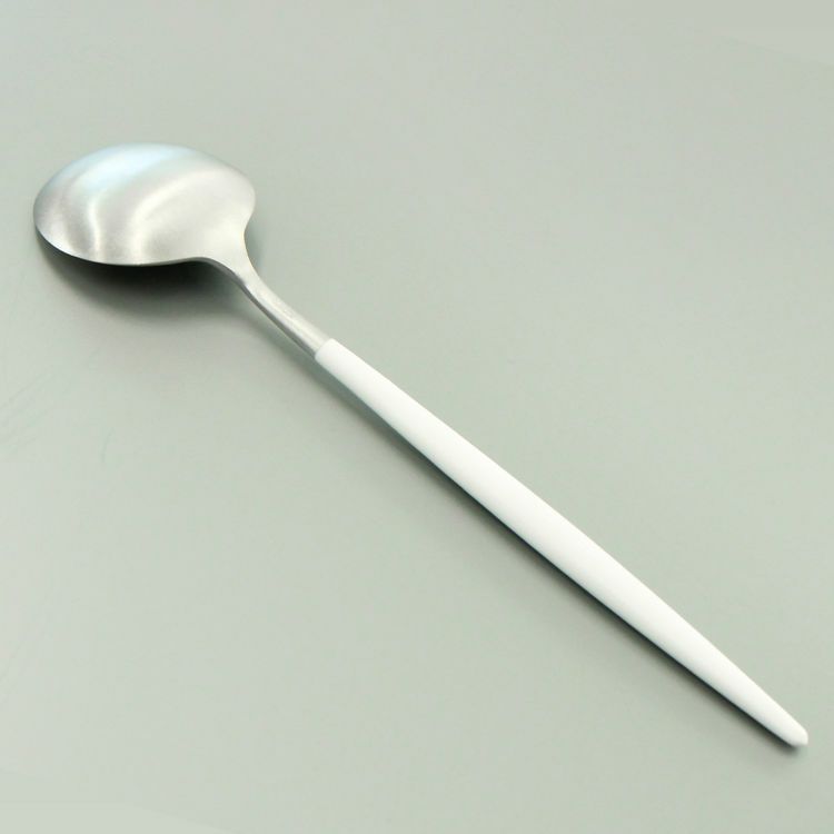 クチポール（Cutipol） GOA/ゴア ホワイト ディナースプーン/テーブルスプーン GO05W [ネコポス対応可(18点まで)]