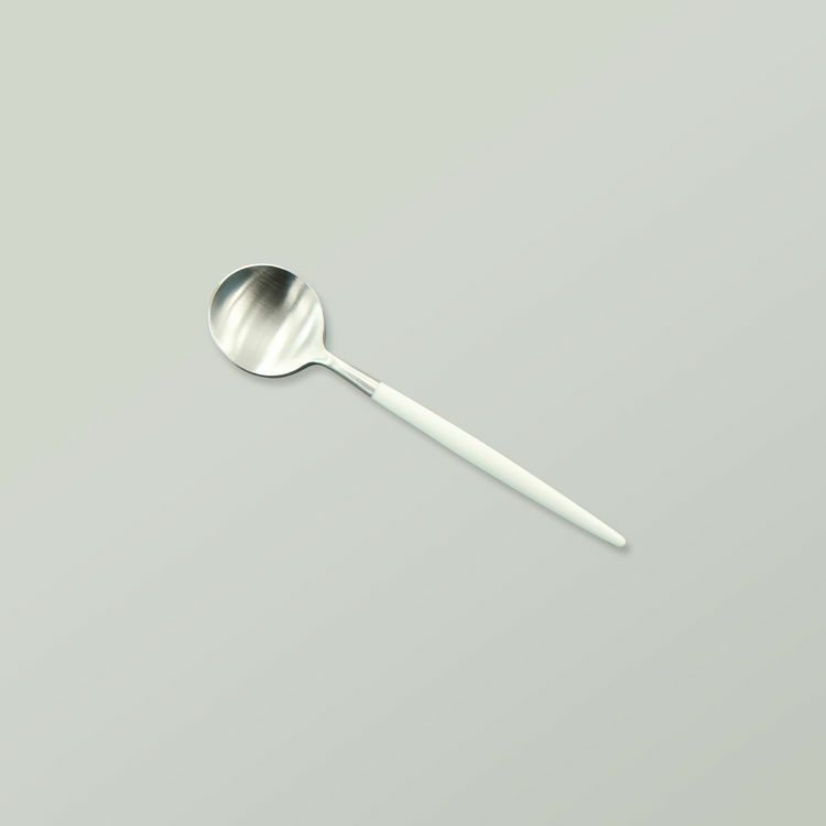 クチポール（Cutipol） GOA/ゴア ホワイト コーヒー/ティースプーン GO11W [ネコポス対応可(18点まで)]