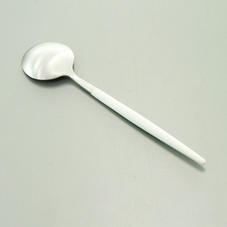 クチポール（Cutipol） GOA/ゴア ホワイト コーヒー/ティースプーン GO11W [ネコポス対応可(18点まで)]