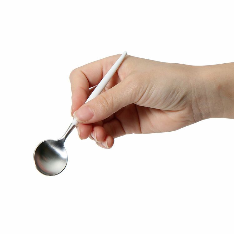 クチポール（Cutipol） GOA/ゴア ホワイト コーヒー/ティースプーン GO11W [ネコポス対応可(18点まで)]