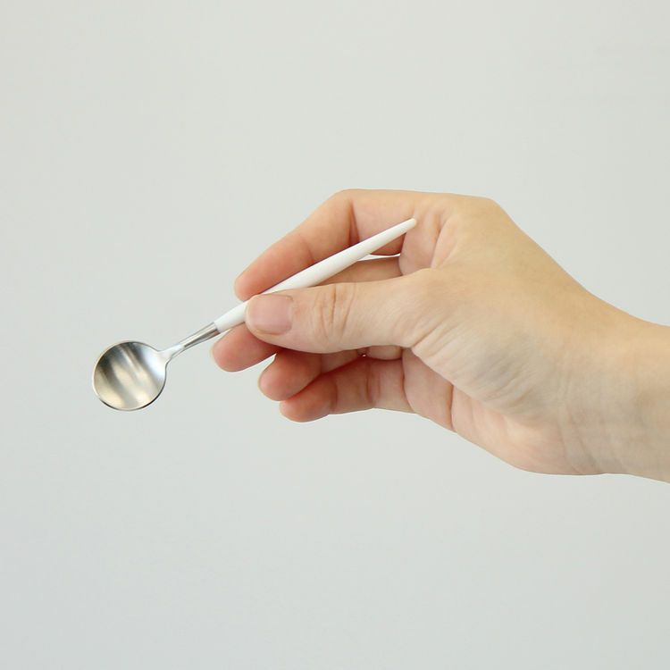 クチポール（Cutipol） GOA/ゴア ホワイト モカ/エスプレッソスプーン GO12W [ネコポス対応可(18点まで)]