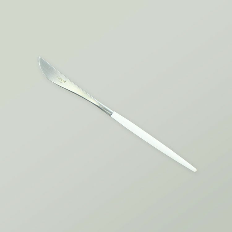 ＜4点セット＞クチポール（Cutipol） GOA/ゴア ホワイト デザート3点＆カトラリーレスト1点 [ネコポス対応可(4セットまで)]