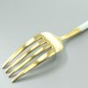 クチポール（Cutipol） GOA/ゴア ホワイトマットゴールド デザートフォーク GO07WGB [ネコポス対応可(18点まで)]