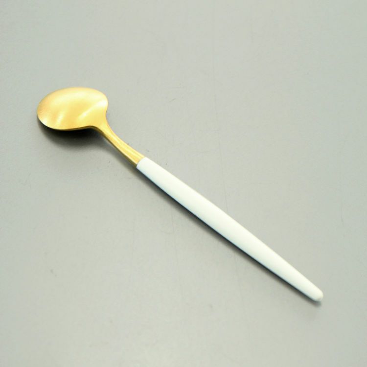 クチポール（Cutipol） GOA/ゴア ホワイトマットゴールド モカ/エスプレッソスプーン GO12WGB [ネコポス対応可(18点まで)]