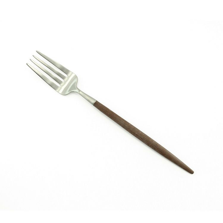 クチポール（Cutipol） GOA/ゴア ブラウン デザート3点セット（デザートナイフ・デザートフォーク・デザートスプーン） [ネコポス対応可(6セットまで)]