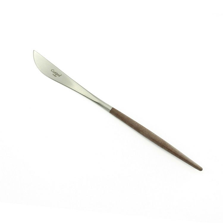 クチポール（Cutipol） GOA/ゴア ブラウン デザート3点セット（デザートナイフ・デザートフォーク・デザートスプーン） [ネコポス対応可(6セットまで)]