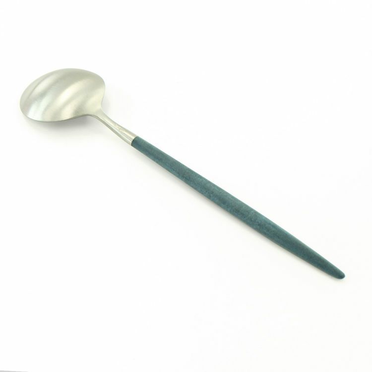 クチポール（Cutipol） GOA/ゴア ブルー デザートスプーン GO08BL [ネコポス対応可(18点まで)]