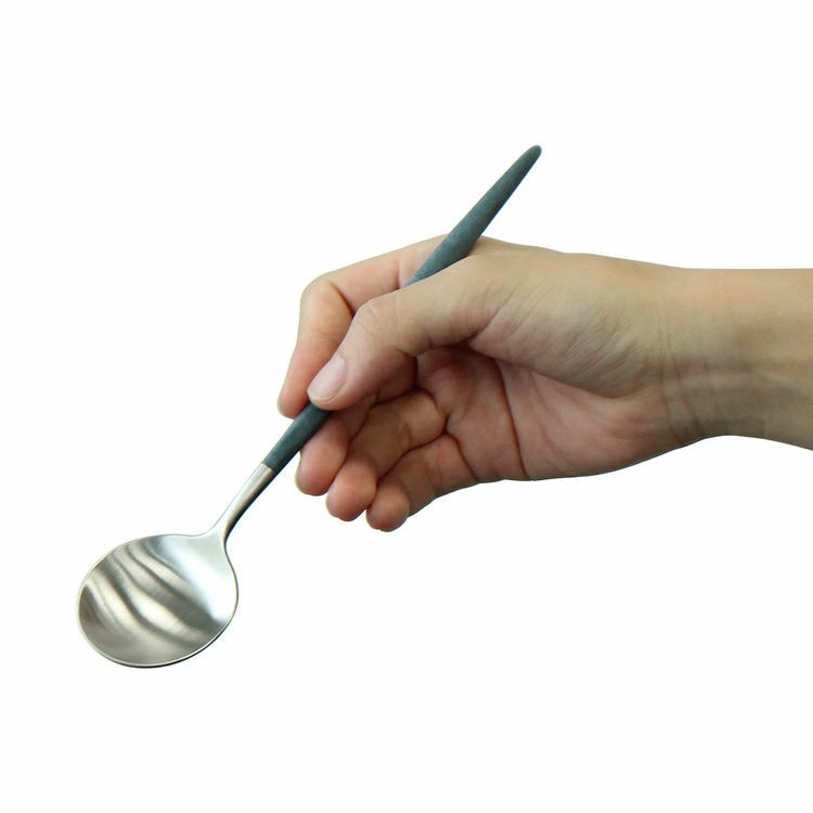 クチポール（Cutipol） GOA/ゴア ブルー デザートスプーン GO08BL [ネコポス対応可(18点まで)]