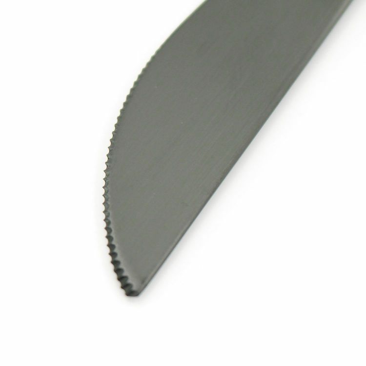 クチポール（Cutipol） MOON MATT/ムーンマット ブラック ディナーナイフ [ネコポス対応可(18点まで)]