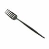 クチポール（Cutipol） MOON MATT/ムーンマット ブラック ディナーフォーク [ネコポス対応可(18点まで)]