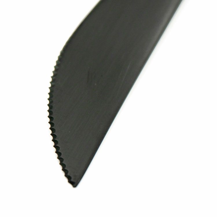 クチポール（Cutipol） MOON MATT/ムーンマット ブラック デザートナイフ [ネコポス対応可(18点まで)]