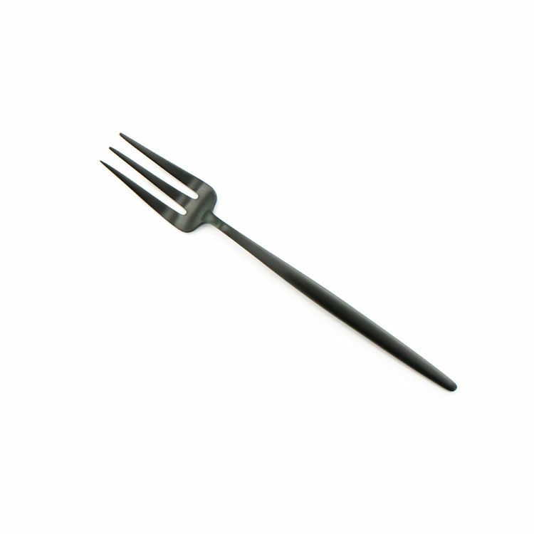 クチポール（Cutipol） MOON MATT/ムーンマット ブラック ペストリーフォーク [ネコポス対応可(18点まで)]