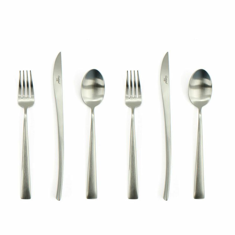 クチポール（Cutipol） DUNA/デュナ デザート6点セット（デザートナイフ・デザートフォーク・デザートスプーン） ギフトボックス(化粧箱付)