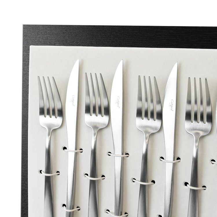 クチポール（Cutipol） DUNA/デュナ ディナー24点セット （ディナーナイフ・ディナーフォーク・ディナースプーン・コーヒー/ティースプーン） 収納木箱入り(ギフトボックス)