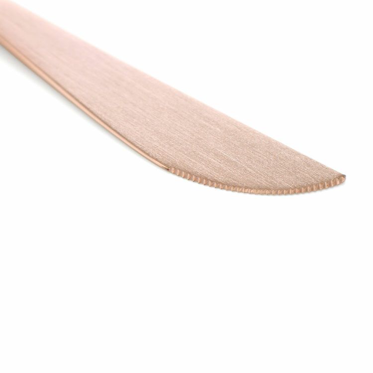 クチポール（Cutipol） GOA/ゴア ピンクマットローズゴールド ディナー/テーブルナイフ [ネコポス対応可(18点まで)]